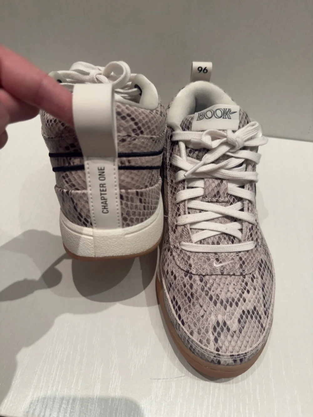 Nike Book 1 Devin Booker Snakeskin Cream/Natural Colorway Unisex M: 9 W: 10.5 - Picture 12 of 13